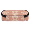 Pencil Case Printed 300D Polyester Easy Open Zipper with Mesh Storage Layer Removable Divider and Pen Holders for Boys Girls