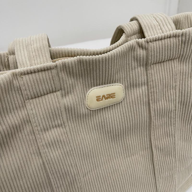 Τσάντα Κοτλέ Γυναικεία Τσάντα ώμου Τσάντα Tote