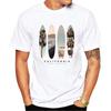 Vintage California Beach Scenery Printing Men TShirt Short Sleeve Casual Tee Shirts Hipster Cool Tops Retro T Shirt