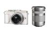 OLYMPUS Mirrorless Single Lens Camera PEN EZ Double Zoom Kit White E-PL10