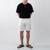 Onl Mens Linen Shorts White Onl 1+1