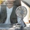 Portable Handheld Rechargeable Fan USB Rechargeable 4 Speed Wind Camping Tripod Fan for Outdoor Desktop Use/Tent Ceiling