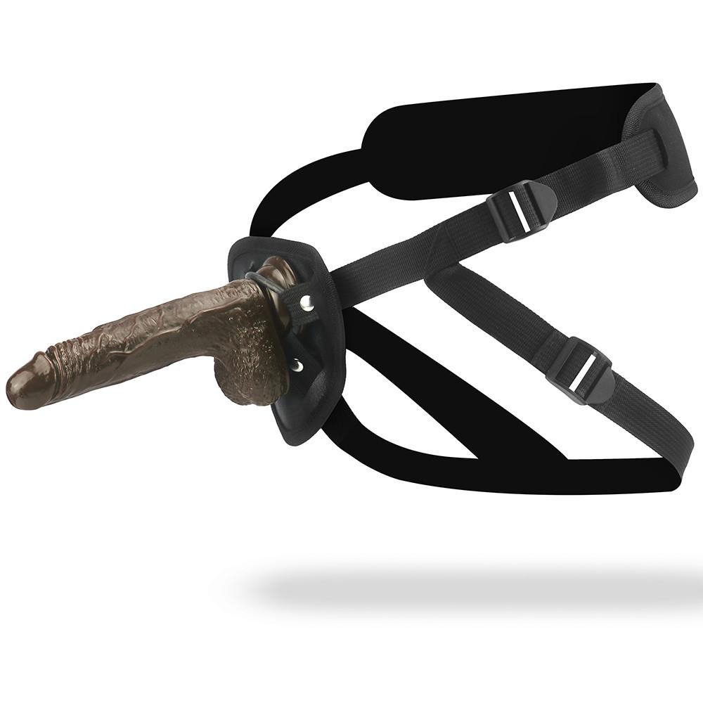 RUNYU Strapon Dildo for Women Suction Cup Realistic Strap-On Dildo Strap On Sex Toy for Lesbian