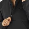 Salomon Shkout Hz Crop Sweater Women Sweater Deep-Black C24178