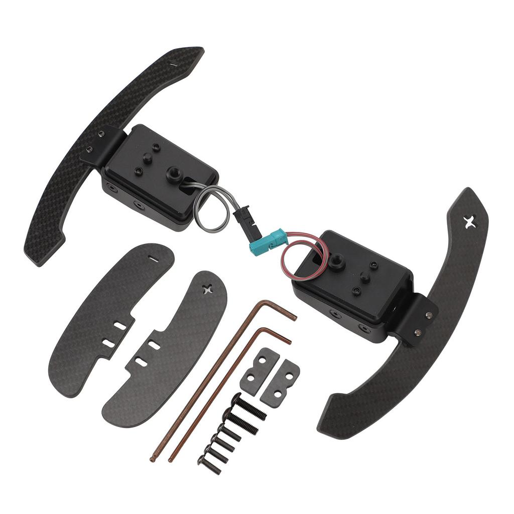 1 Pair Steering Wheel Shift Paddle Magnetic Carbon Fiber Paddle Shifter Extensions for 1 Series F20