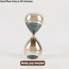 1pc Colorful 30-Minute Decorative Sand Timer Colored Glass Design Home Office Party Table Centerpiece Decor Ideal Gift Idea