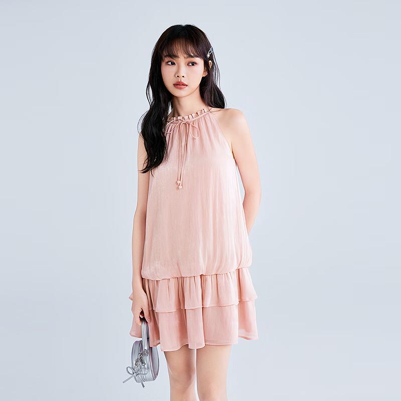 

Ledin Flowing Halter Lace Dress L
