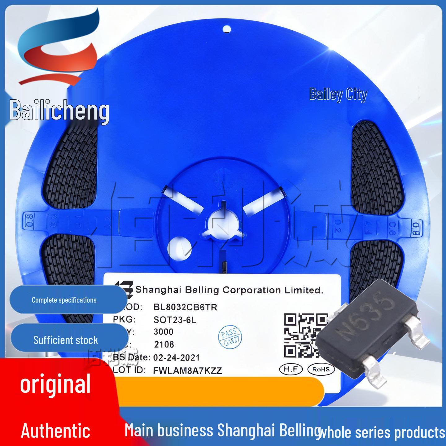 

BL8064CB3TR30 SOT23-3 Linear Voltage Regulator LDO, 3.0V, BL8064 Series
