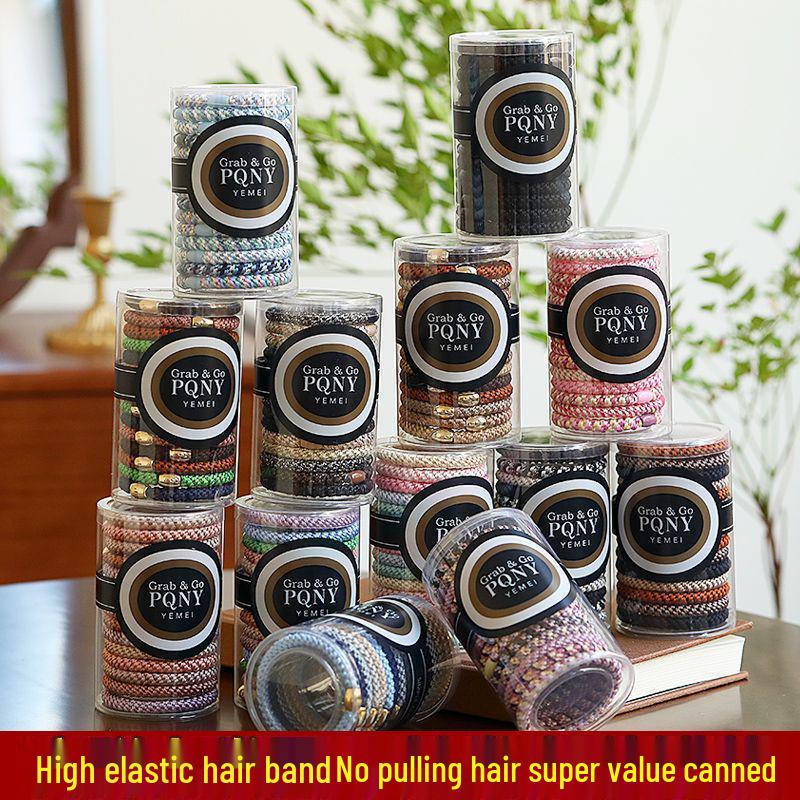 Newcomer Discount: High-Elastic Hair Ties - 15 Roll Set for Braiding