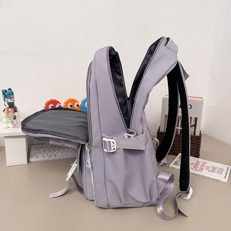 Large Capacity Student Schoolbag Lightweight Waterproof Women's Backpack Class Commuter Backpack