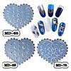 Beatiful Silicone Nail Template Flower Mold DIY Nail Art Mold Silicone Assorted