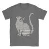 books and cats and books and cats T Shirt Beach  Trendy Cool T Shirts Unisexs Cotton Crewneck Clothes Short Sleeve YK Retro Tops