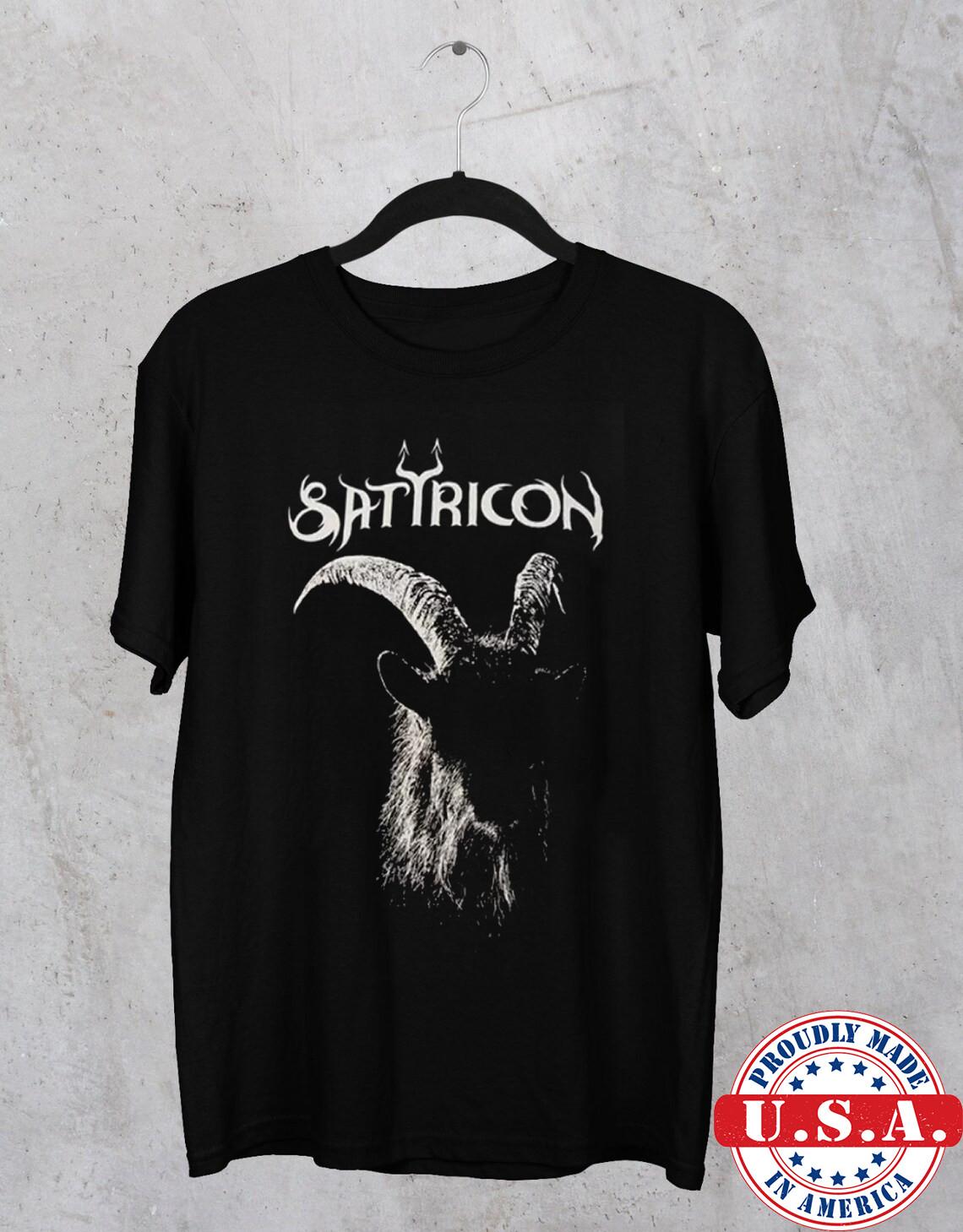 SATYRICON Band Satyr Unisex T Shirt Mens Womens Tees Top Full Size S-4XL 2XL