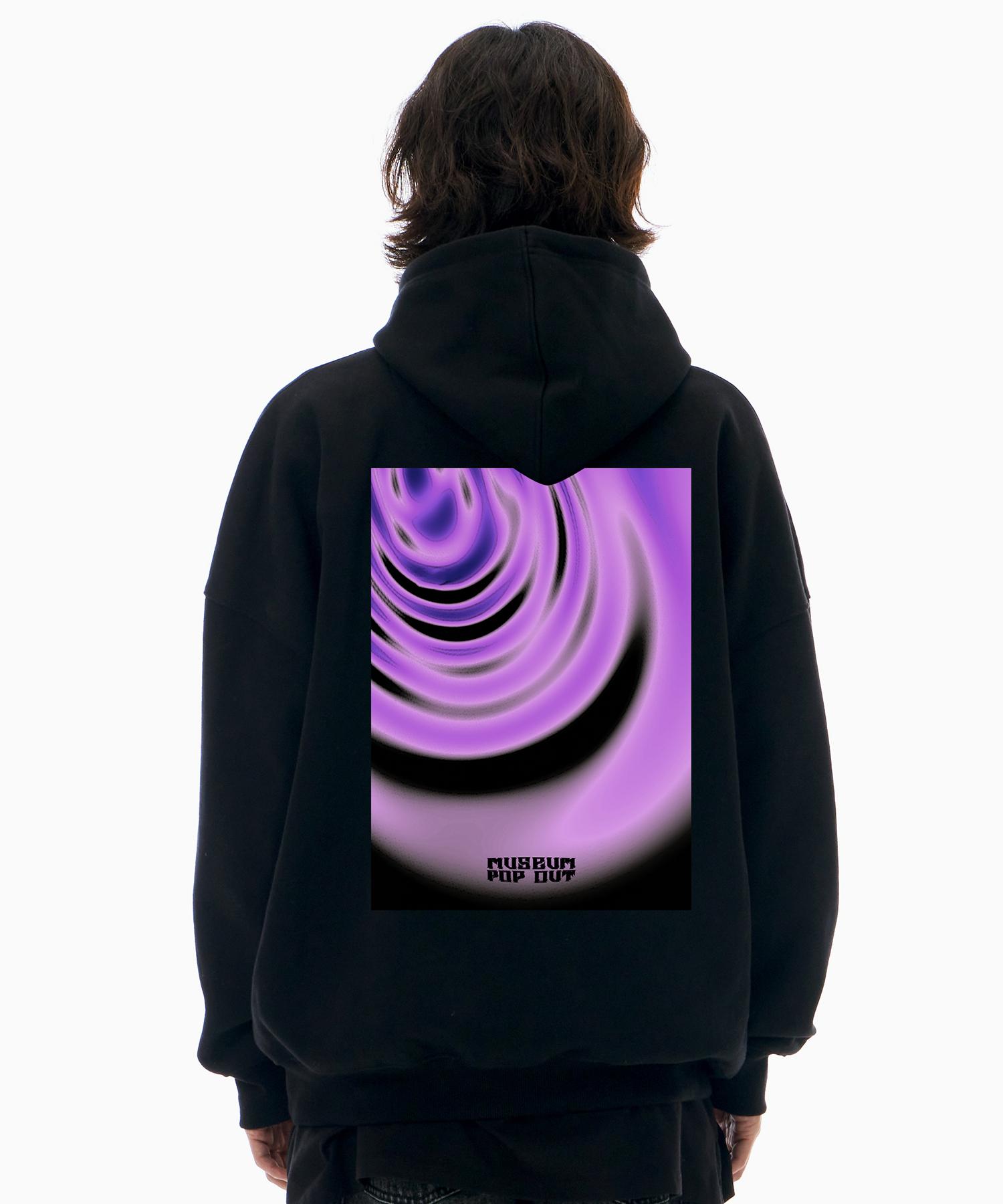 Biel Museum Hood Black M (Brushed)