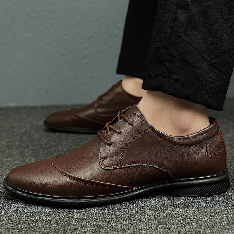 Роскошные мужские туфли-оксфорды — фото 6