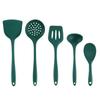 Heat-Resistant Silicone Spatula and Soup Ladle Set – Non-Stick, Food-Grade, Anti-Scald Kitchen Utensils