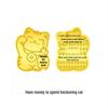 Pure Gold 999 Princess Prosperity Mobile Phone Sticker - Good Luck & Wealth New Year Gift