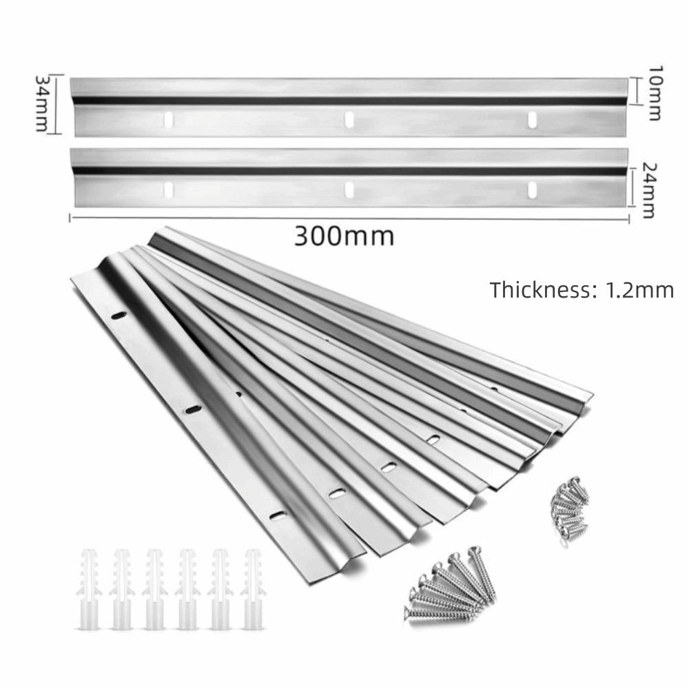 100mm/152mm Picture Frame Hanging Z Clamps Z Clamp Mounting Hardware Metal Brackets Bracket Style French Cleat System