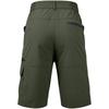 Men's Summer Casual Multi Pocket Cargo Shorts Outdoor Knee Length Work Shorts with Elastic Waistband and Zipper Pockets for Daily Use