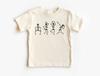 Dancing Skeletons Shirt - Cute Funny Halloween Tee - Unisex & Youth Natural T-Shirt
