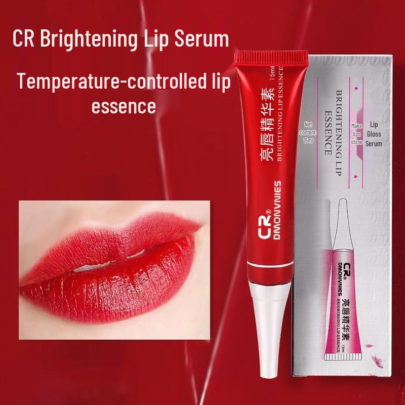 CR Bright Radiant Red Lip Milk: Semi-Permanent Moisturizing Lip Tattoo & Color Reversal Essence