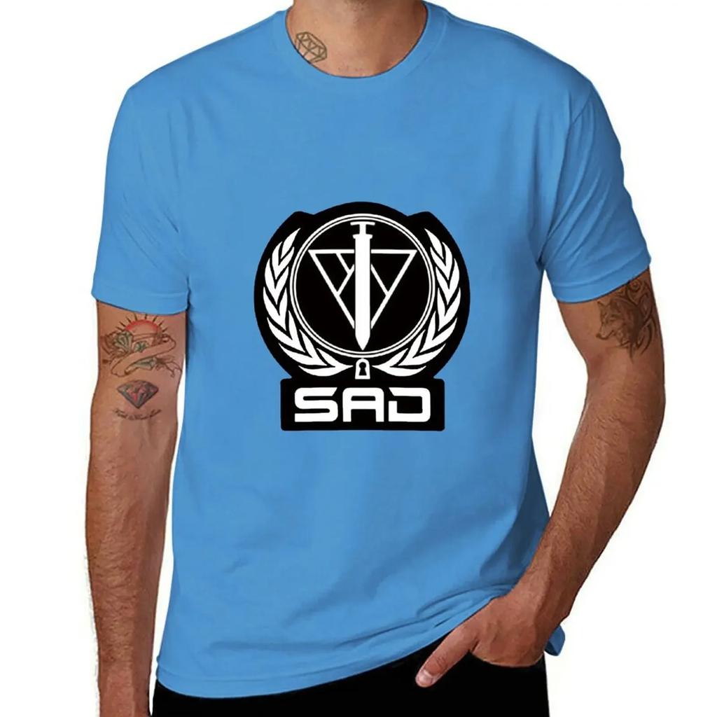 SAD Psycho Pass Inspired Emblem T-Shirt new edition for a boy workout shirts for men