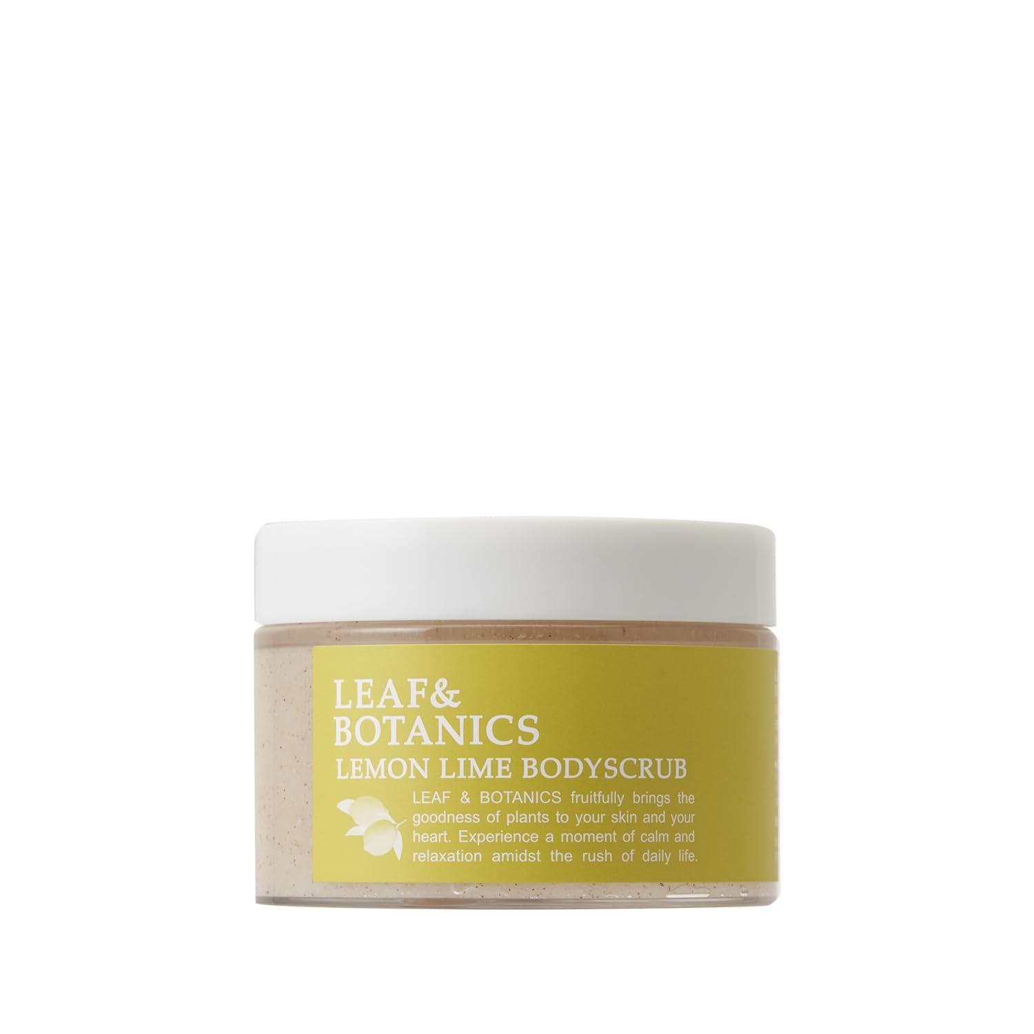 

Leaf Botanics Body Scrub Lemon Lime [Spring/Summer Limited] & чистий