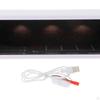 1/64 Parking Lot Showcase Container with LED Lights 11.81 x 5.51 3.94Inches Backdrop Protective