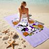 1Pc Snoopy'S Halloween Adventure Beach Towel Quick Dry Multiuse For Beach Pool Gym Yoga Home Travel Christmas Halloween Xmas Gift S1487