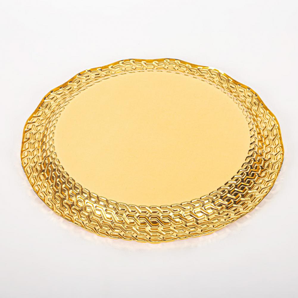 Sturdy Metal Organizer Versatile Metal Storage Solution Vintage Metal Tray Set for Serving Display Retro for Jewelry for Steak