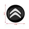 Car Wheel Center Hub Center Cap Rim Hub Dustproof Cover Emblem Sticker For Citroen C1 C2 C3 C4 C5 C6 C8 C4L DS3 DS5 Accessories aog123