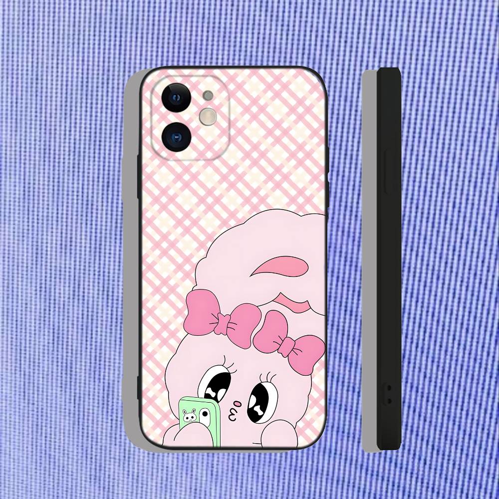 Esther Bunny Cute For iPhone 17,16,15,14,13,12,11,Air,X,XR,Pro,Max,Plus TPU Soft Skin-friendly Cover iPhone15promax