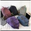 Farbverlauf College-Rucksack: Hongkong-Stil, Großes Fassungsvermögen, Nylon, Spritzwassergeschützt, Schultertasche für Herren.