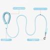 Nylon Dog Leash with Soft Sponge Handle Anti-Lost Pets Walking Lead 360°Rotating Clasp Traction Rope for Small Medium Large Dogs