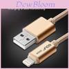Usb C Fast Charging Data Sync Cable For Iphone With Braided Design For Home And Travel Use