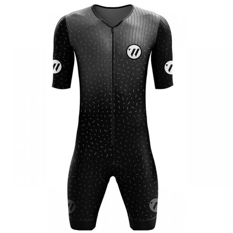 Mens Quick-Dry Triathlon Cycling Bodysuit Road Bike Racing Endurance Training