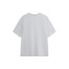 Li-Ning Pure Color Round Neck Casual Short Sleeve T-Shirt Men Tops Ultimate-Gray AHSU297-3
