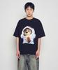 ACME DE LA VIE Ac Bear Baby Face Astronaut Short Sleeve T-Shirt