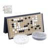 RAYTRUTH Go Set Magnetic Go Folding 19 Road Board Gomoku Portable Go Board Compact