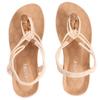Flat Sandals Female Flat With Beaded Bohemian National Sandals Student Casual Beach Shoes