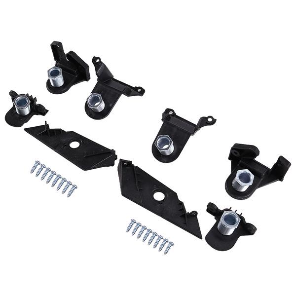 Black Metal + ABS Set for Volkswagen Passat Box/Estate None