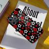 Fashion INS Stars Phone Case Glass Cover For IPhone 17 15 Pro Max 14 Pro 16 12 11 13 Mini X XR XS 8 7 Plus SE