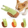 Interactive Dog Sniffing Toy For Boredom Relief Plush Snail Toy With Sound Durable And Teeth Grinding Pet Training Tool