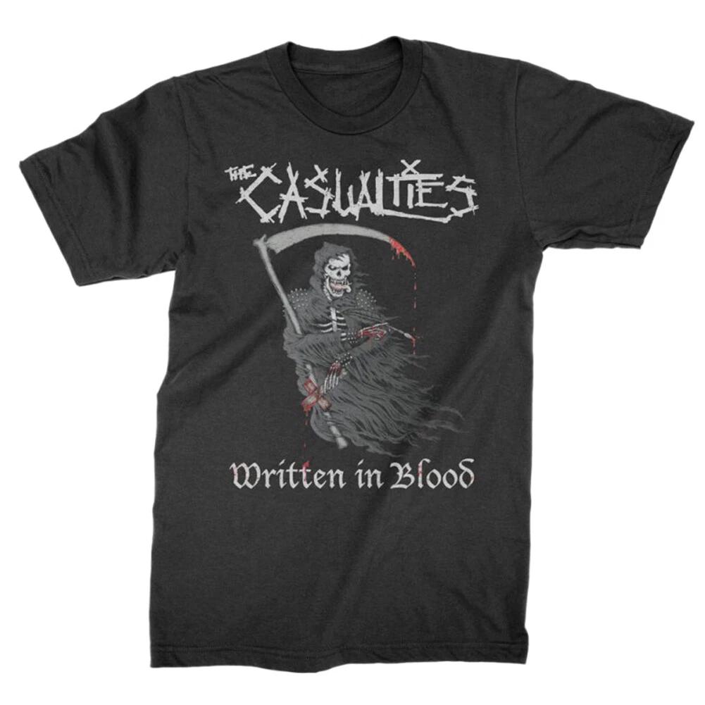 Оригинальная футболка THE CASUALTIES Written In Blood S НОВАЯ L