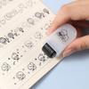 Cartoon Animal Bow Girl Boy Rolling Stamp DIY Student Prize Stationery Graffiti Handbag Lace Hot Air Balloon Scrapbooking