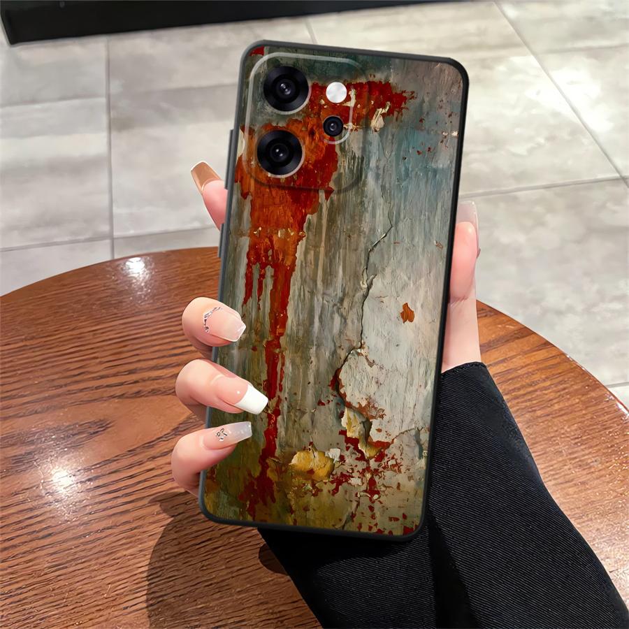 

Retro Rust Marks Case for Oppo A78 A93 A98 A83 Reno 4F 5 6 7 8 10 11 14 A84 F9 F11 F29 A74 A76 A96 Phone Cover OPPO F9 (F9 Pro)