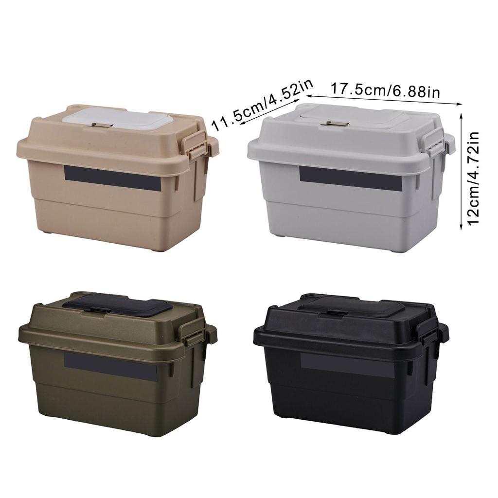 Utomhus Camping Förvaringslåda Tissueboxhållare Skrivbords Servettpappersbehållare Bärbar Kryddflaska Organiserare Gåvor