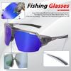 Kapvoe Polarized Fishing Glasses Man Running Sun Glasses Bicycle Sports Cycling Sunglasses MTB Road Bike for Women UV400 Goggles