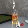 2pcs Creative Long Spiral Handle Cocktail Spoon Stainless Steel Whisky Wine Mixing Spoon Shaker Muddler Stirrer Bar Accessories