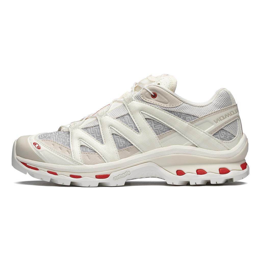 SALOMON Panhui XT-Quest Fashion Comfortable Durable Low-Top Running Shoes Unisex Sneaker Vanilla Earth-Gray Fire-Red 478478
